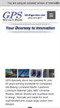 Mobile Screenshot of gps-door.com